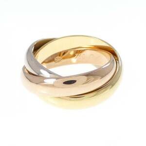 CARTIER Authentic Gold Trinity Ring